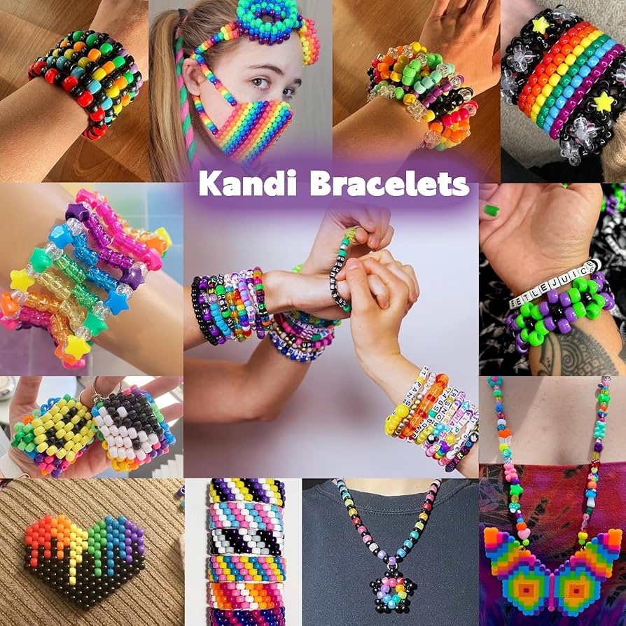 Amazon.com: Pizooro 5 Boxes Pony Beads Bracelet Making Kit